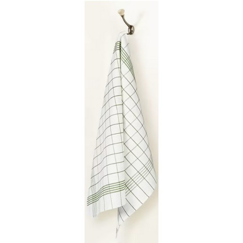 Keittiöpyyhe vihreäruudullinen